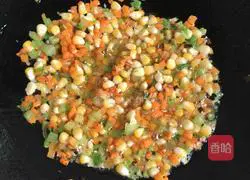 Multi-element fried rice (children's version) recipe illustration 7