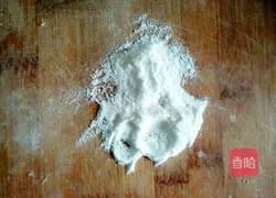 Illustration of making soda ash handmade flowering steamed buns 5