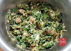 Illustration of how to make cabbage buns 11