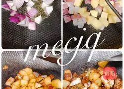 Illustration of Braised Pork and Potato Rice Recipe 3