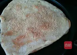 Illustration of making five-spice sesame dough crispy cake 5