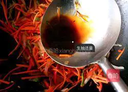 Illustration of four-color fried noodles 12