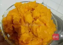 Illustration of how to make pumpkin dough sugar cake 2