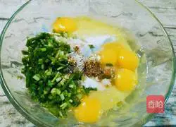 How to make scallion egg pancakes Illustration 1