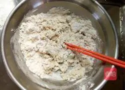 Illustration of how to make salt and pepper and scallion pancakes 2