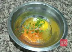 Rice egg pancake recipe 4