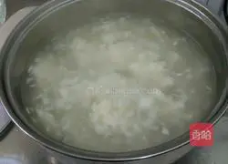Illustration of how to make sweet rice dumplings and quail eggs 8