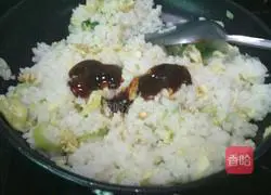 Laowu Private Kitchen Egg Fried Rice Recipe Illustration 6