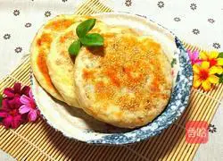 Sesame Meat Floss Pancake Recipe Illustration 11