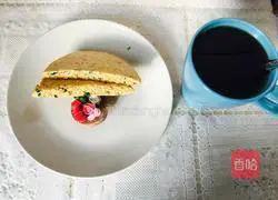 Illustration of how to make green onion oatmeal egg pancake 9