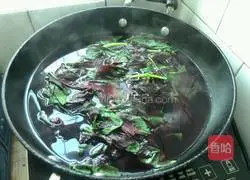 Illustration of how to make wild amaranth dumplings 4