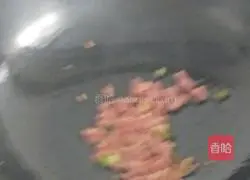 Illustration of how to make delicious and healthy egg fried rice 13