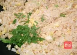 Illustration of how to make egg fried rice 3