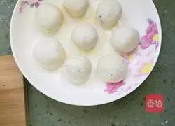 Illustration of homemade glutinous rice balls 7