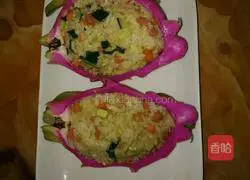 Illustration of home-style egg fried rice 7