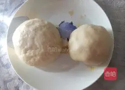 Illustration of how to make slag sesame cakes 3