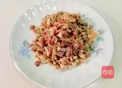 Illustration of how to make Sanding Fried Rice 4