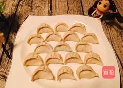 Pork and cabbage Illustration of how to make stuffed dumplings 20