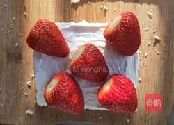 Strawberry Cream Sandwich Recipe Illustration 7