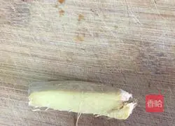 Illustration of how to make green onion noodles 1