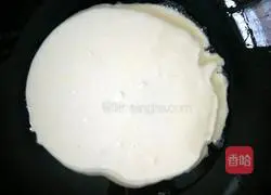 Illustration of how to make grain pancakes and fruits 5