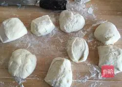 Illustration of how to make perilla cake 2