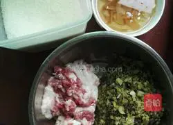 Illustration of how to make sauerkraut buns 1