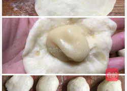 Illustration of how to make bean paste shortcakes 4