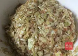 Illustration of how to make dumplings stuffed with vegetables and meat stuffing in carrot skin 6