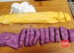 Illustration of how to make rose steamed buns 8