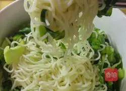 Illustration of how to make fried noodles with vegetables 4
