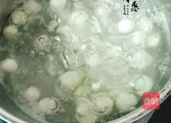 Illustration of how to make new handmade glutinous rice balls 9