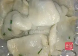 Illustration of how to make leek and egg dumplings 8