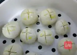 Illustration of how to make sweet potato steamed buns 20