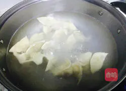 Illustration of how to make fresh meat wontons 14