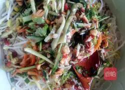 Illustration of the favorite cold noodles in summer 7