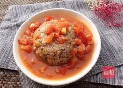 Illustration of how to make tomato steamed meatloaf 9