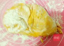 Illustration of how to make sweet potato steamed buns 7