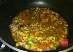 Illustration of braised noodles 6