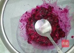 Illustration of how to make sweet wine colored glutinous rice balls 3