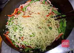 Tian Yuan Fried Noodles Illustration of how to do it 8