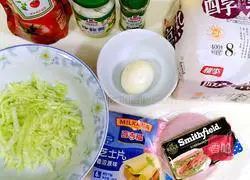 Illustration of how to make marshmallow sandwich 1