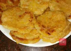 Illustration of how to make sweet potato pancakes 8