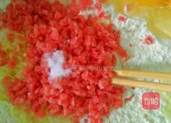 Illustration of how to make nutritious pancakes 1