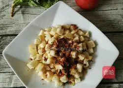 Illustration of how to make fried salt and pepper steamed buns 3