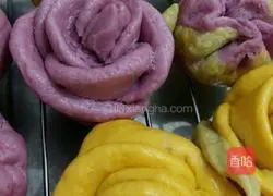 Illustration of how to make colorful steamed buns 5