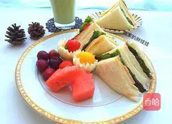 Illustration of how to make a sandwich platter 14