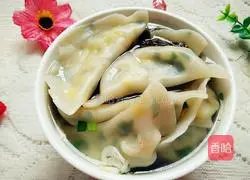 Illustration of how to make vegetarian and fresh dumplings 14