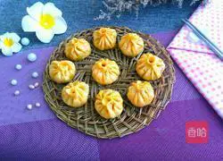 Illustration of how to make mushroom, potato and eggplant buns 15