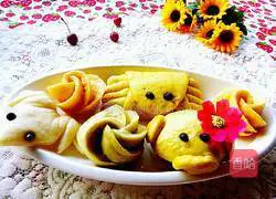 Illustration of how to make fancy steamed buns 19